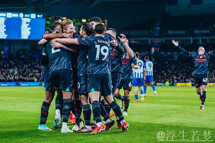 英超7队激战：抢夺4个欧冠名额！曼城锁定优势，2队命悬一线
